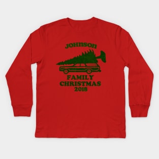 Johnson Family Chistmas Kids Long Sleeve T-Shirt